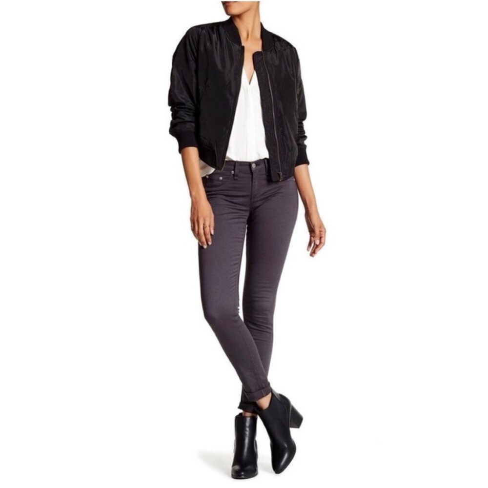 rag & bone Jean Skinny Charcoal Jeans Size 28 NWT